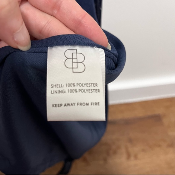 BALTIC BORN Grace Navy Sparkle Gown. Size M - Picture 12 of 16